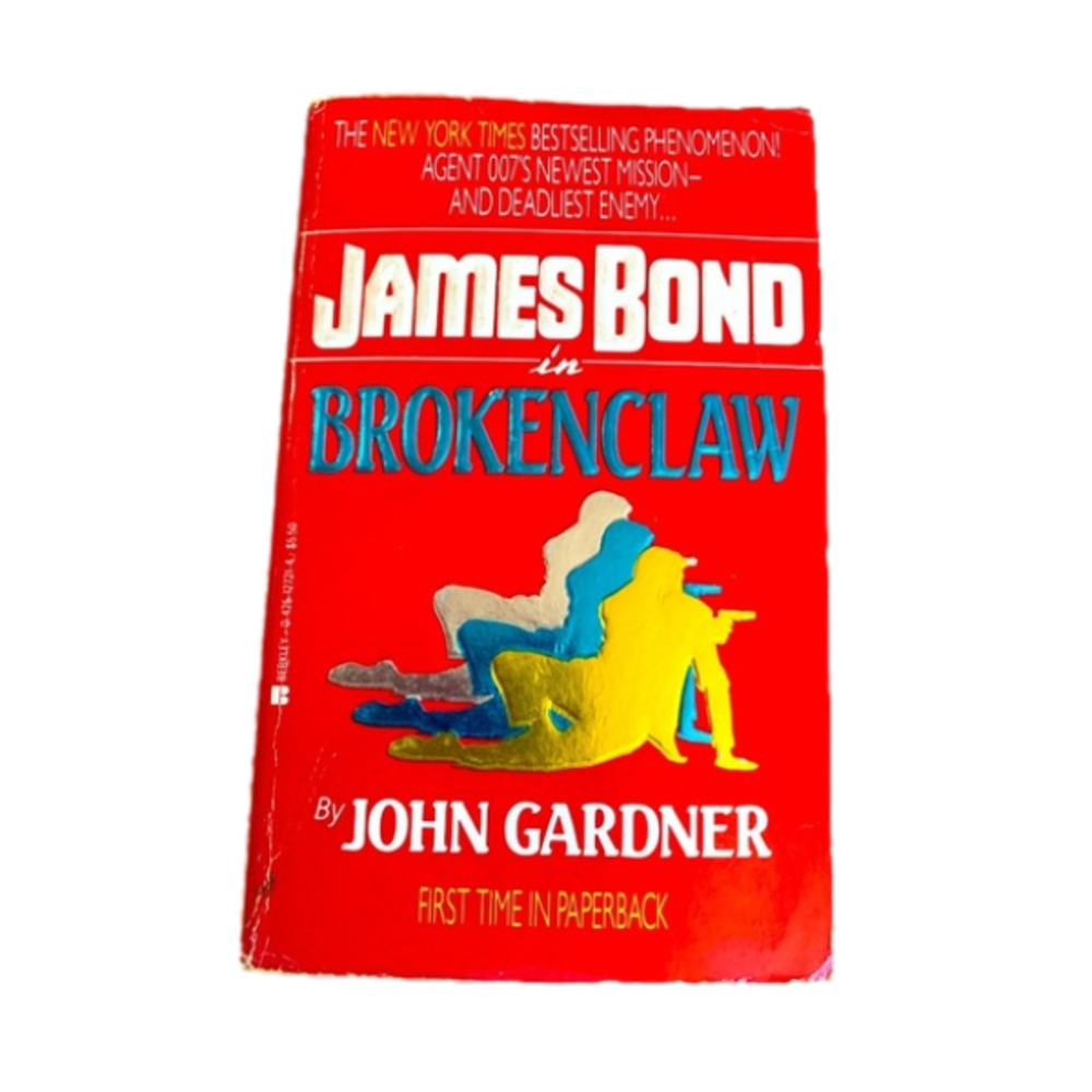 James Bond BrokenClaw| Novel NY Times Bestseller| Book & Books| John Gardener